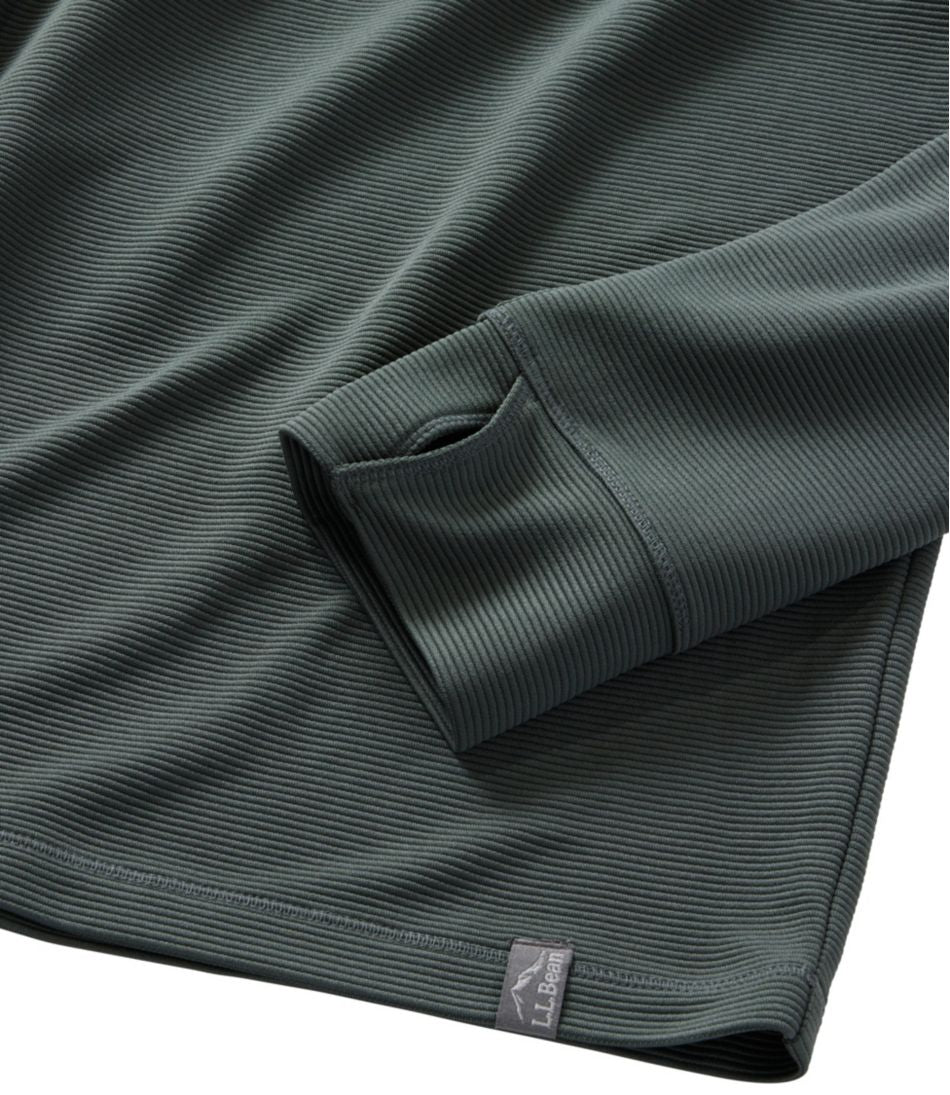 Men's VentureStretch Ottoman-Rib Pullover, Quarter-Zip | L.L.Bean
