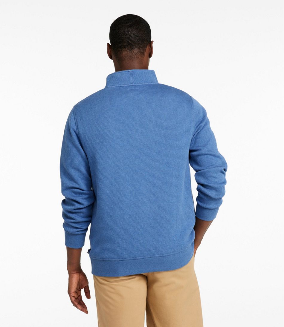 Men's All Seasons Textured Sweats, Quarter-Zip | L.L.Bean