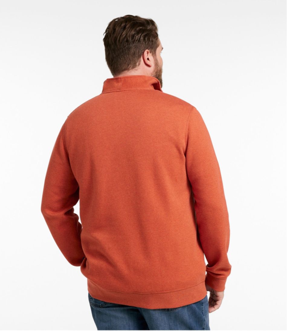Men's All Seasons Textured Sweats, Quarter-Zip | L.L.Bean