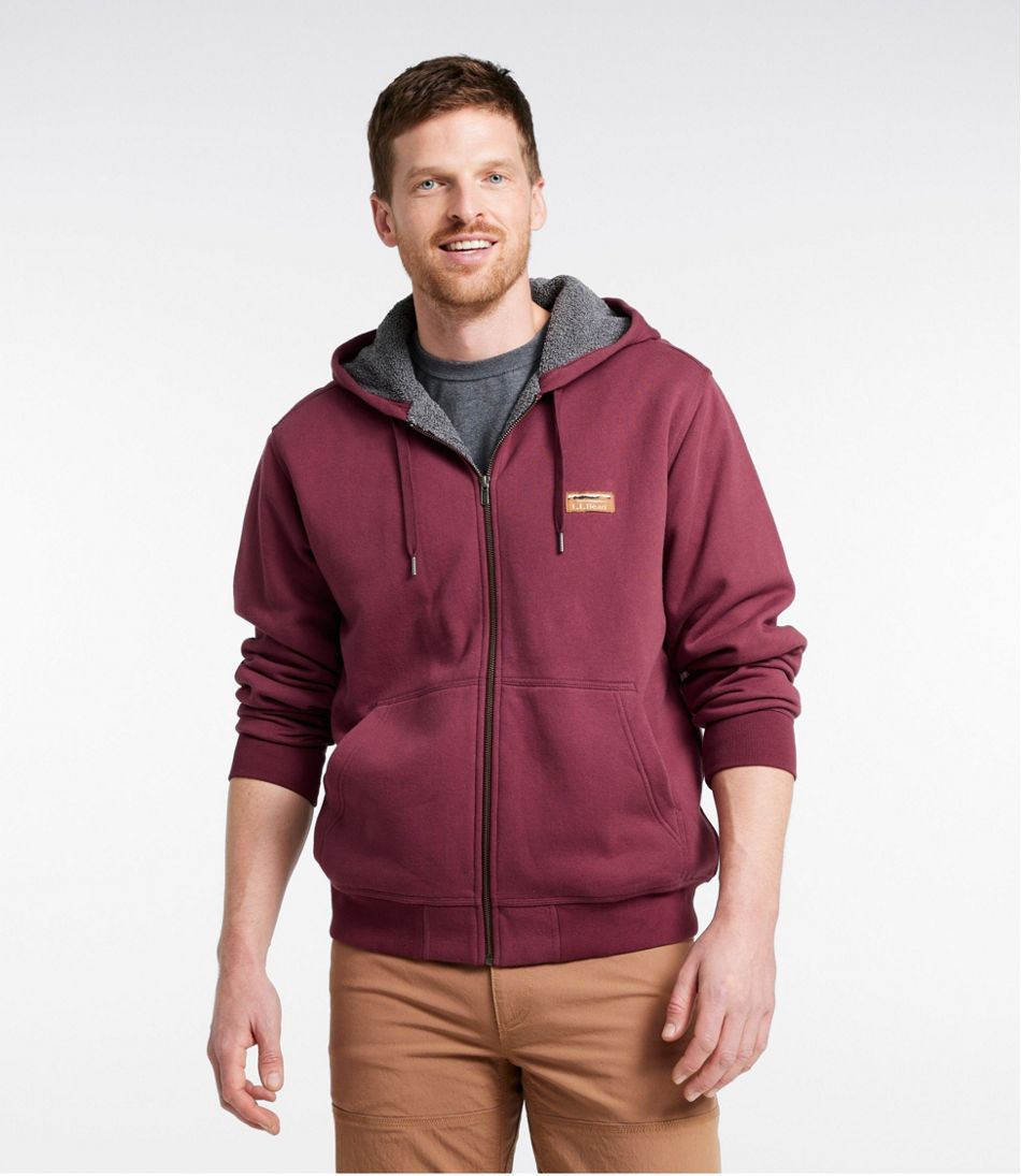 Men's Katahdin Iron Works® Hooded Sweatshirt, Fleece-Lined | L.L.Bean