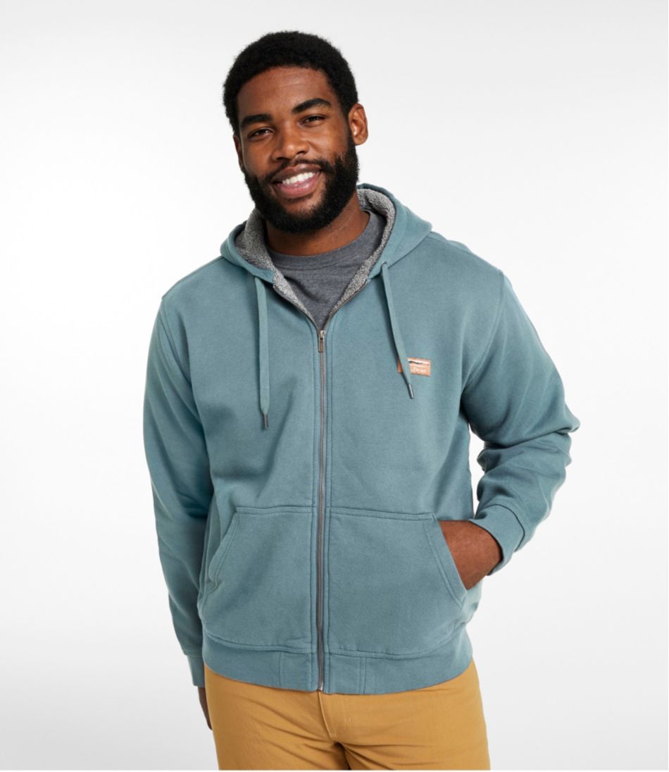 Men's Katahdin Iron Works® Hooded Sweatshirt, Fleece-Lined | L.L.Bean