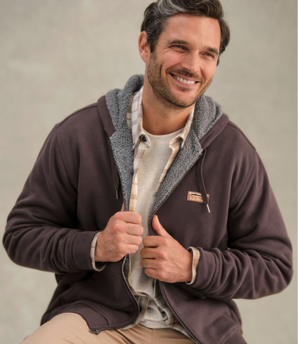 Men's Katahdin Iron Works® Hooded Sweatshirt, Fleece-Lined | L.L.Bean