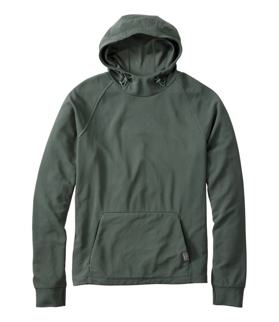 Men's VentureStretch Ottoman-Rib Hoodie | L.L.Bean