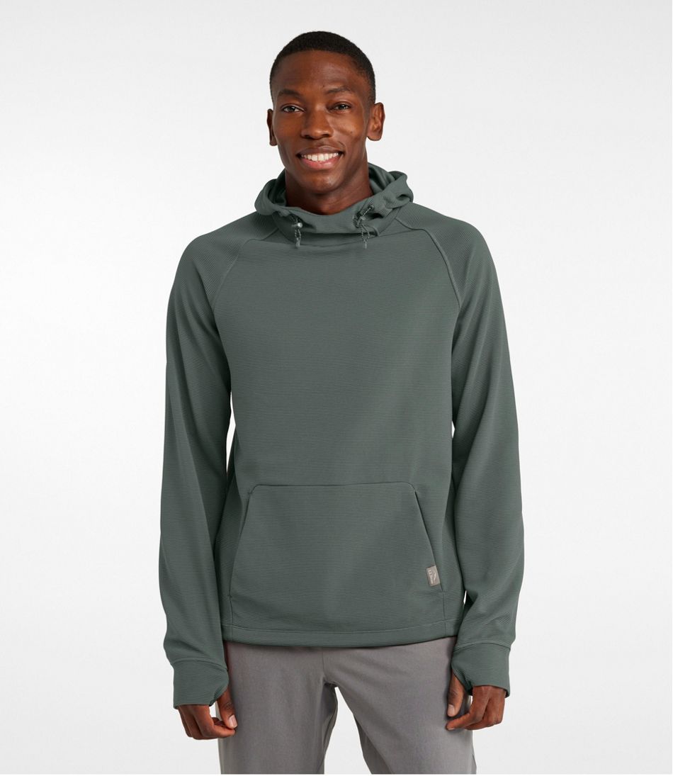 Men's VentureStretch Ottoman-Rib Hoodie | L.L.Bean