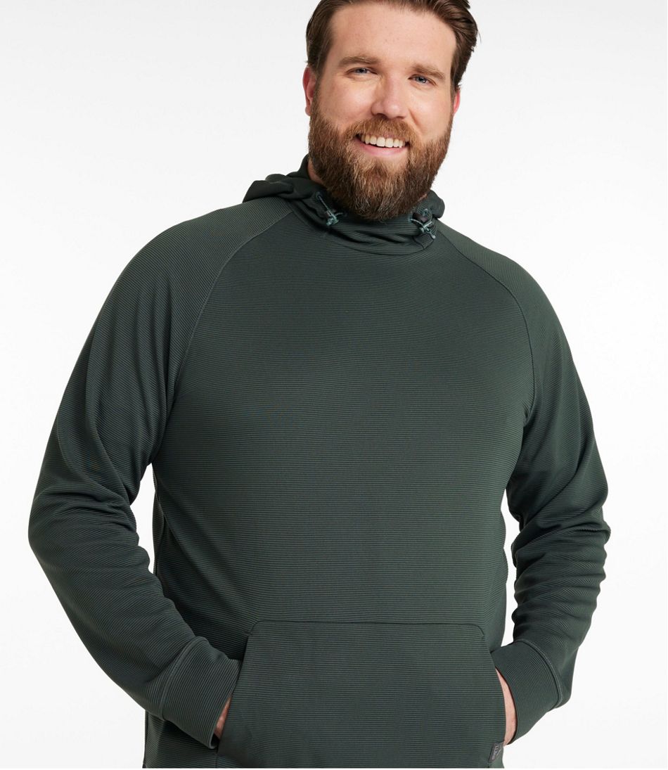 Men's VentureStretch Ottoman-Rib Hoodie | L.L.Bean