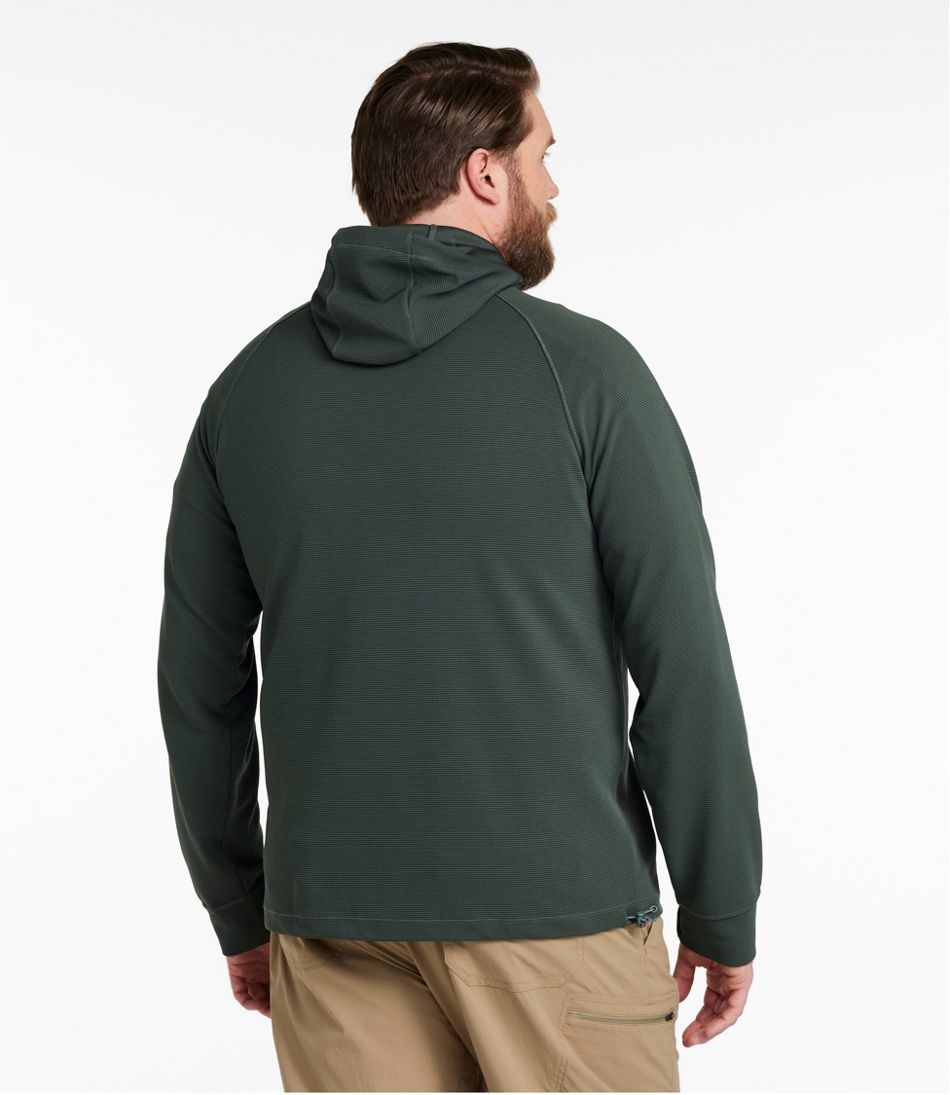Men's VentureStretch Ottoman-Rib Hoodie | L.L.Bean