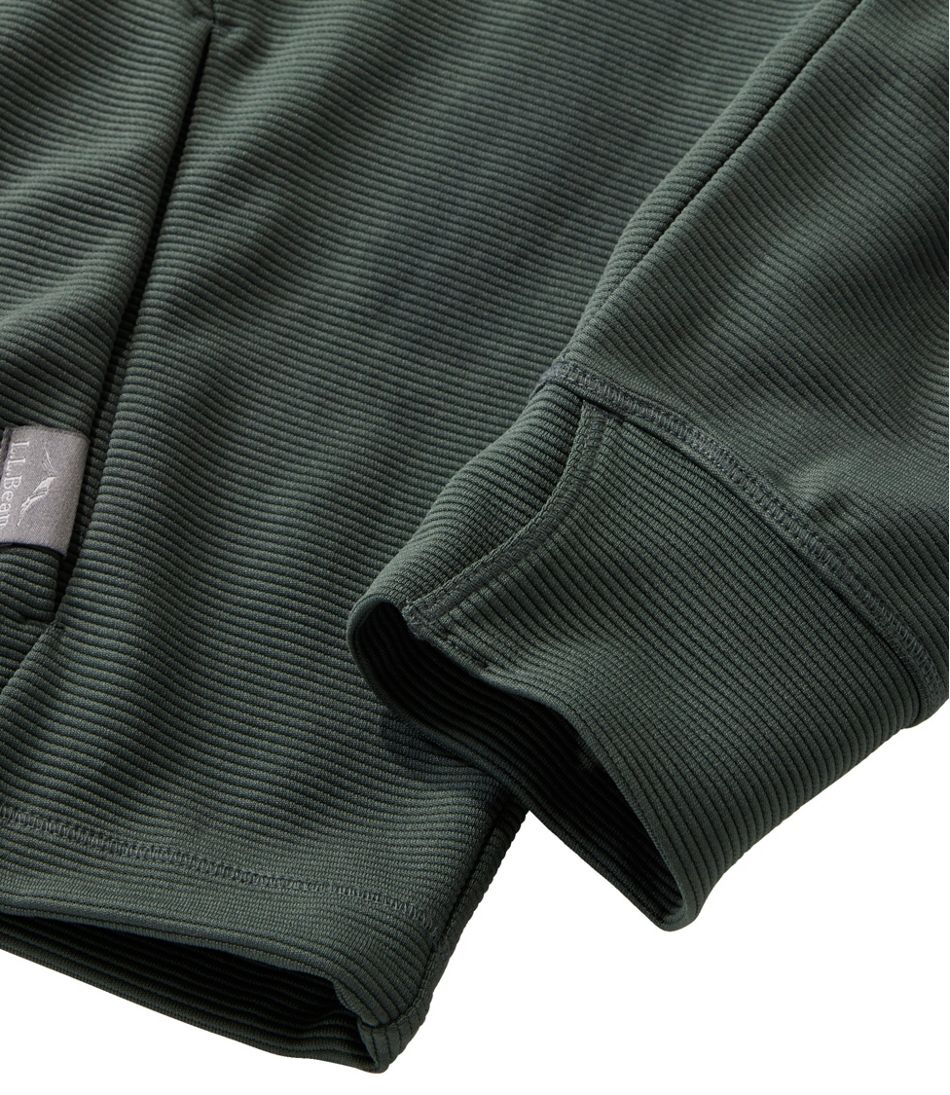 Men's VentureStretch Ottoman-Rib Hoodie | L.L.Bean
