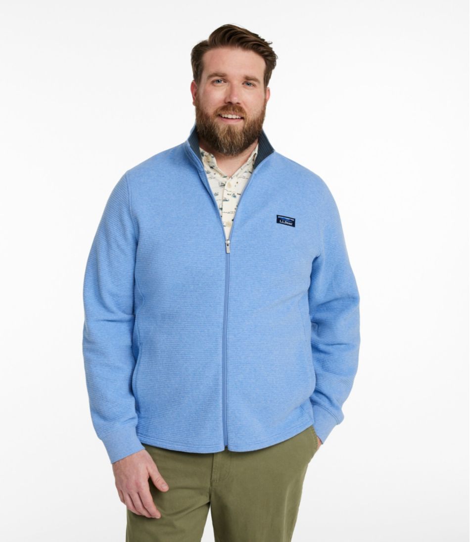 Men's Lakewashed Double-Knit Full-Zip | L.L.Bean
