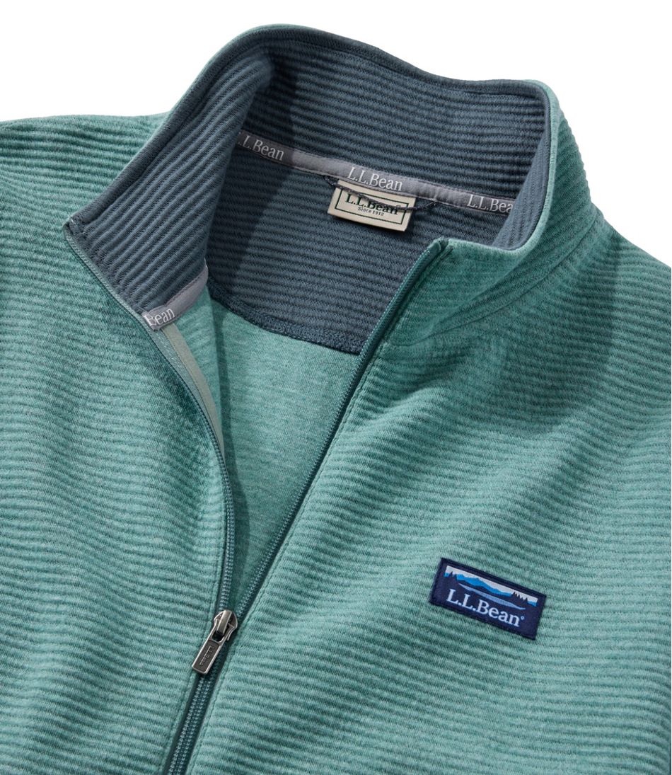 Men's Lakewashed Double-Knit Full-Zip | L.L.Bean