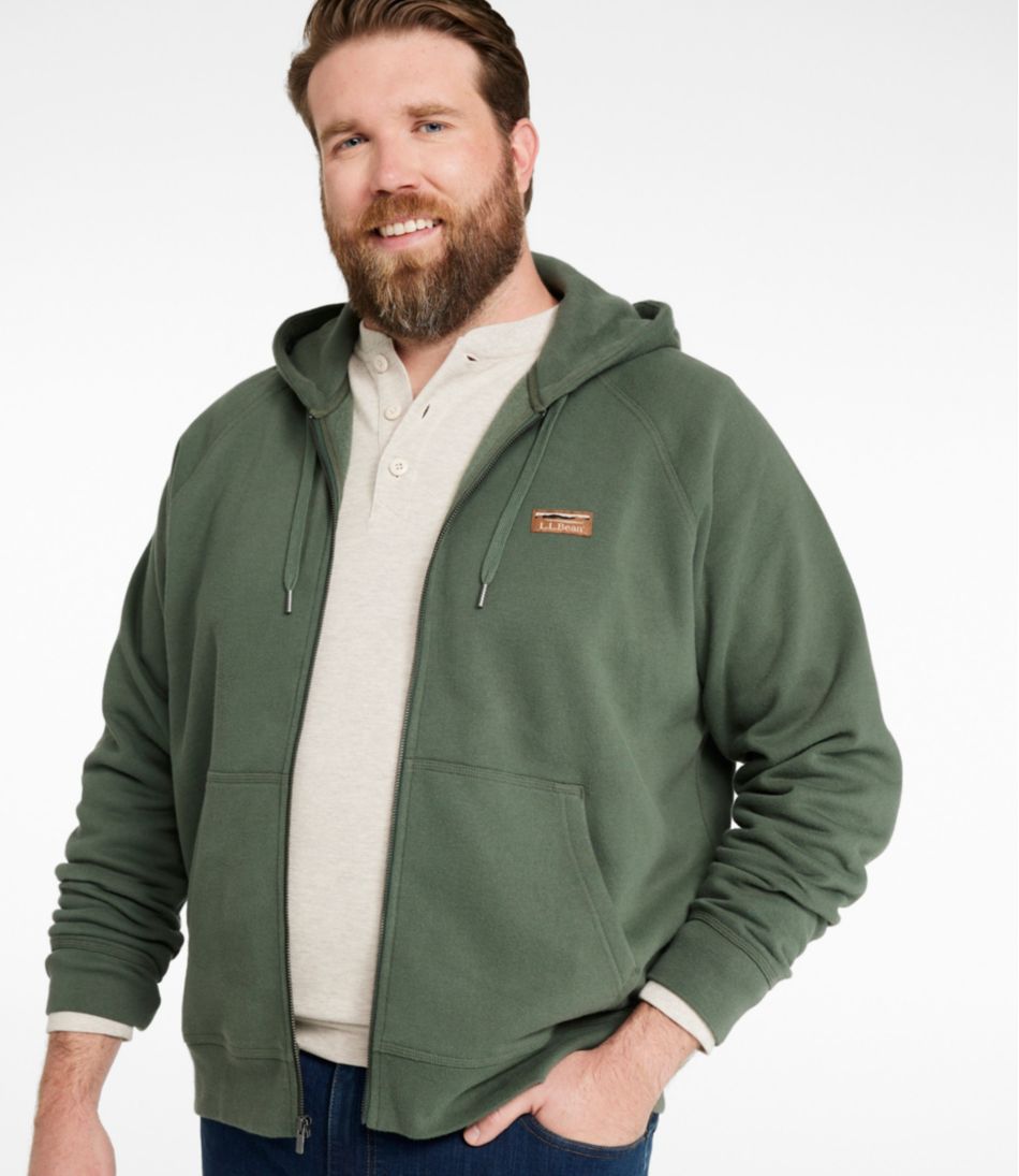 Men's Katahdin Iron Works® Full-Zip Sweatshirt, Hooded | L.L.Bean
