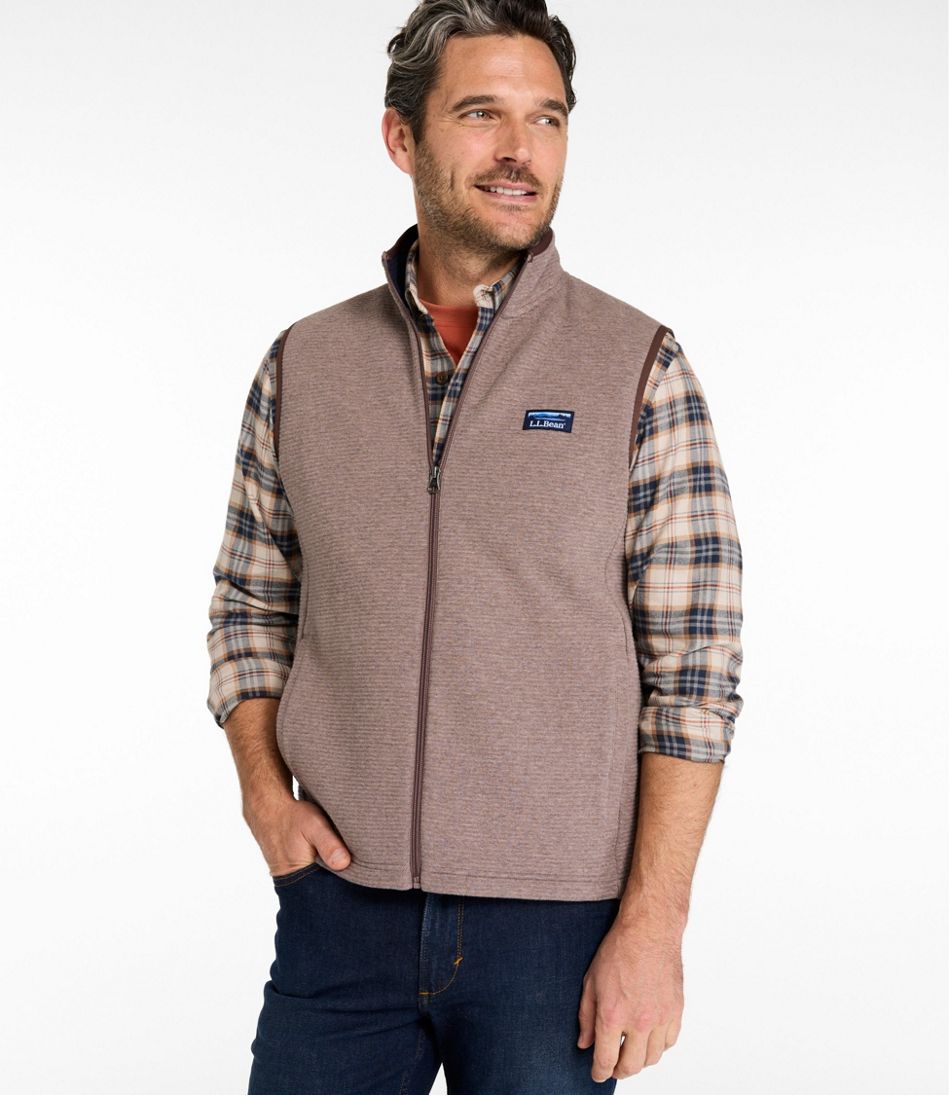 Men's Lakewashed Double-Knit Vest | L.L.Bean