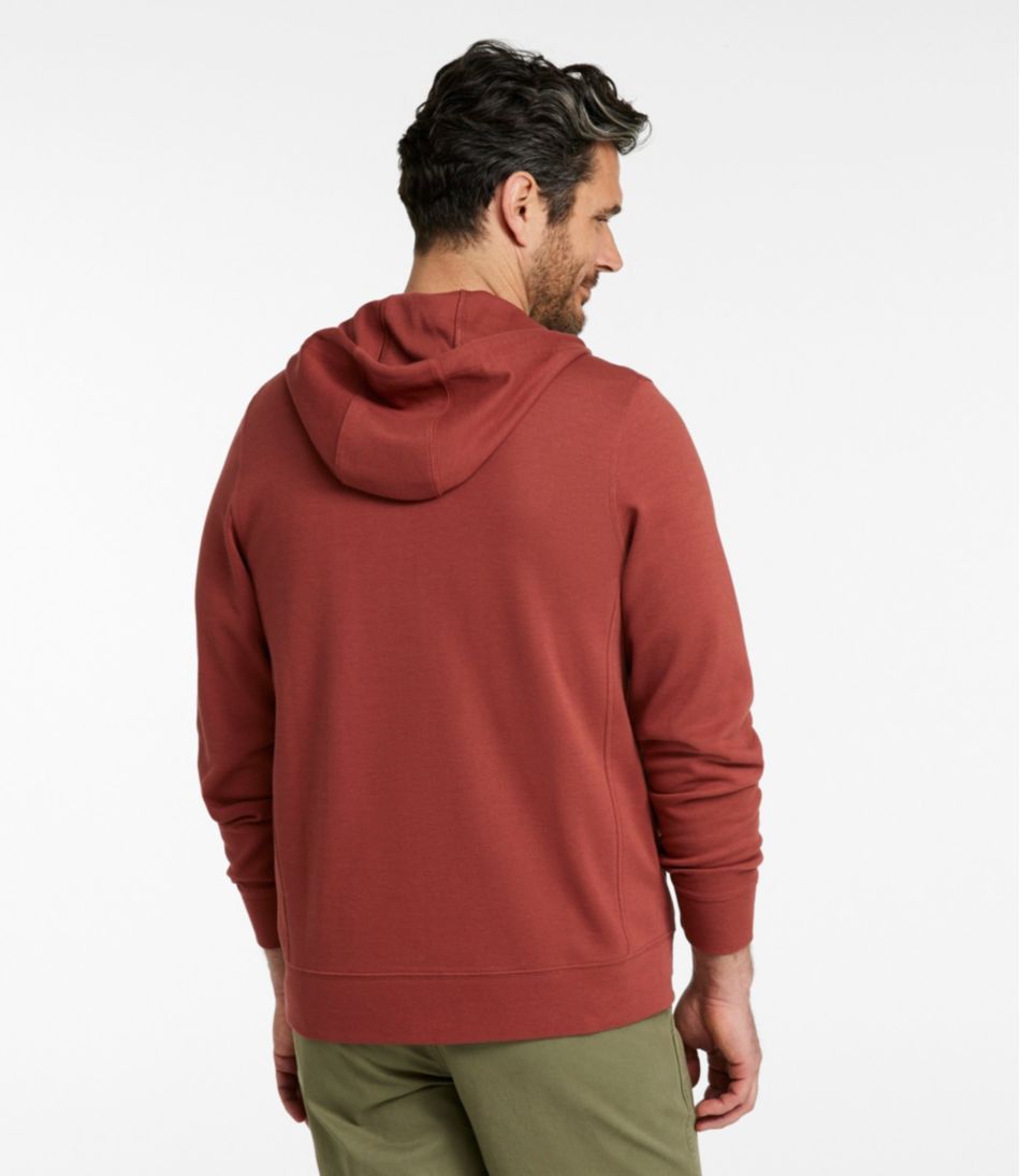 Men's Comfort Stretch Performance® Piqué, Full-Zip Hoodie | L.L.Bean