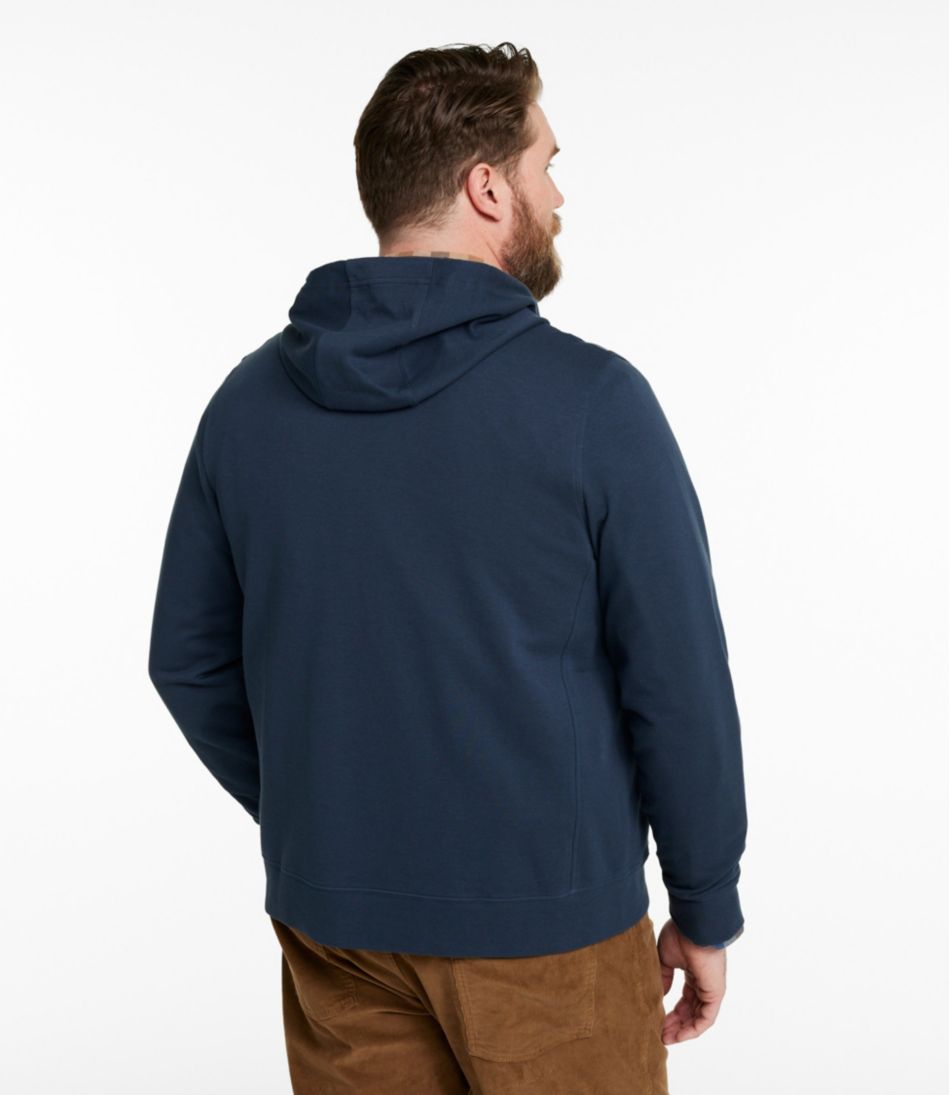 Men's Comfort Stretch Performance® Piqué, Full-Zip Hoodie | L.L.Bean