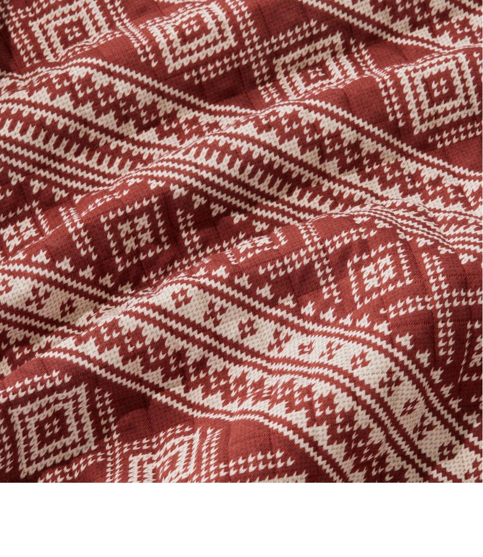 Men's Bean's Quilted Sweatshirt, Crewneck, Print | L.L.Bean