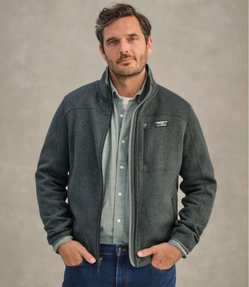Men's Sweater Fleece Full-Zip Jacket | L.L.Bean