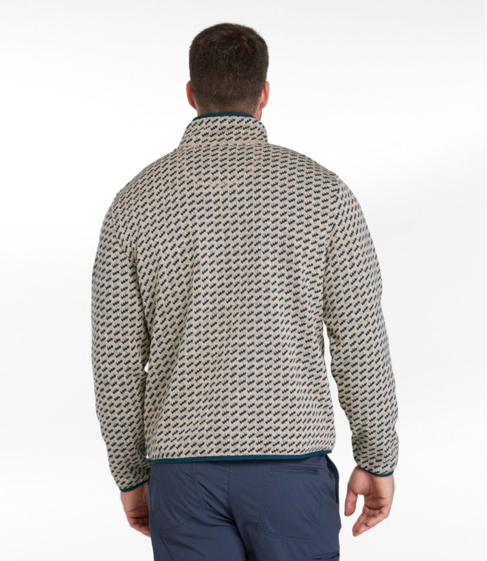 Men's Sweater Fleece Pullover, Print | L.L.Bean