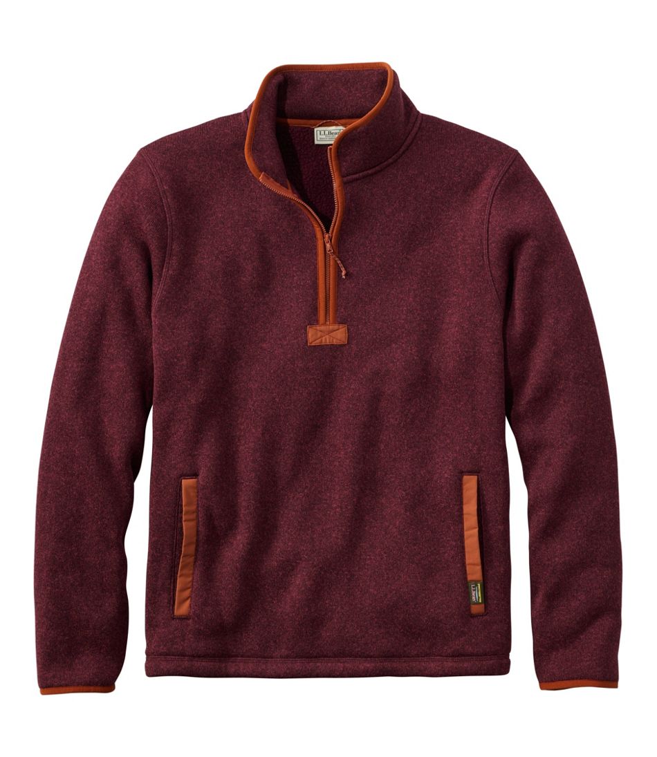 Men's Bean's Sweater Fleece Half-Zip Pullover | L.L.Bean