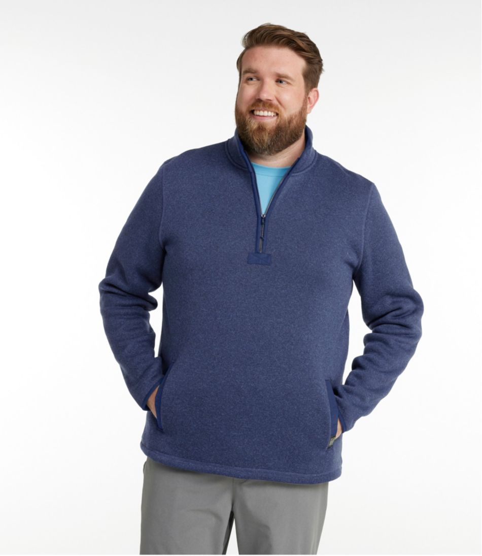 Men's Bean's Sweater Fleece Half-Zip Pullover | L.L.Bean