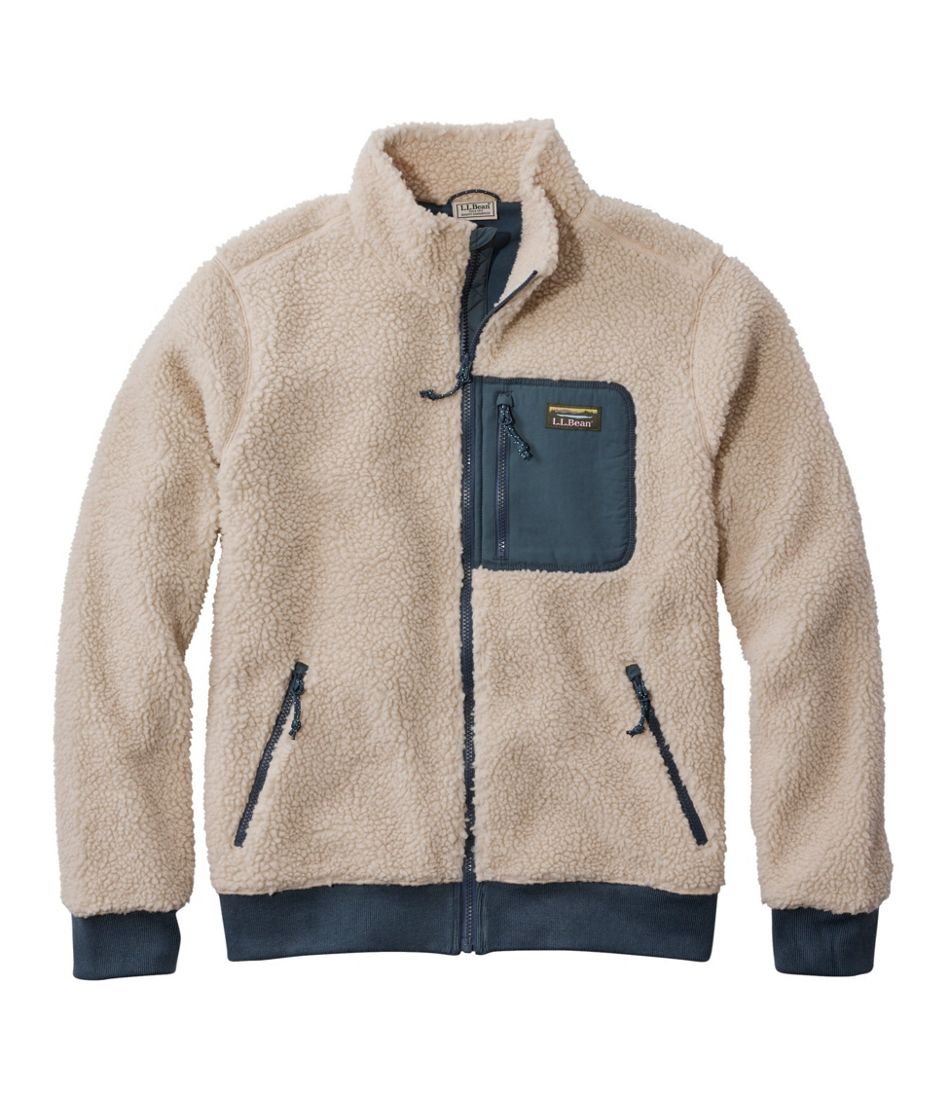 Men's Bean's Sherpa Fleece Jacket | L.L.Bean