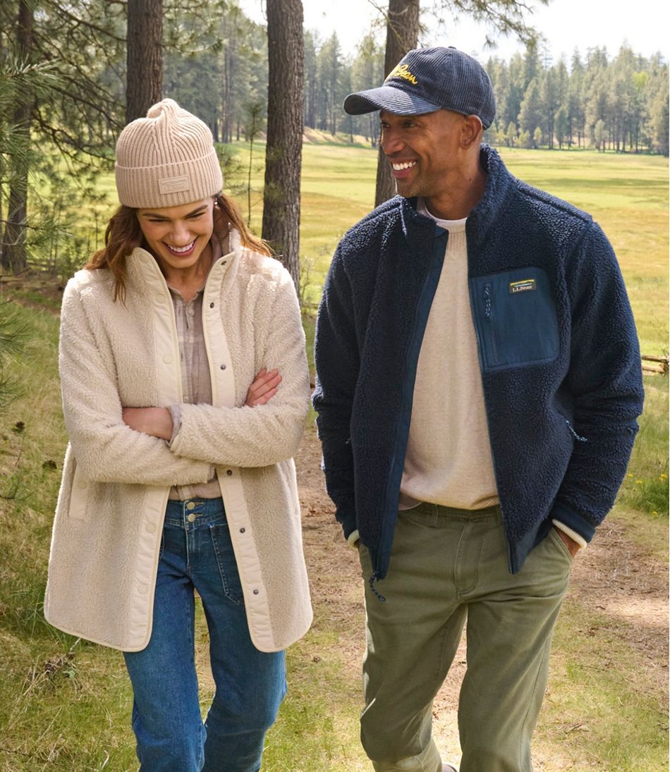 Men's Bean's Sherpa Fleece Jacket | L.L.Bean