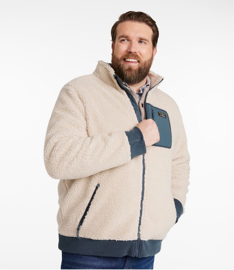 Men's Bean's Sherpa Fleece Jacket | L.L.Bean