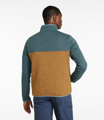Men's Sweater Fleece Pullover, Colorblock | L.L.Bean