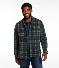 Men's Bean's Mariner Fleece Shirt, Print | L.L.Bean