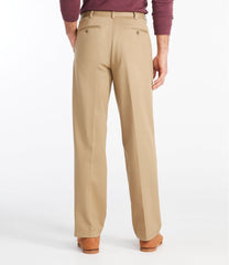 Men's Wrinkle-Free Double L® Chinos, Natural Fit, Hidden Comfort, Plain Front | L.L.Bean