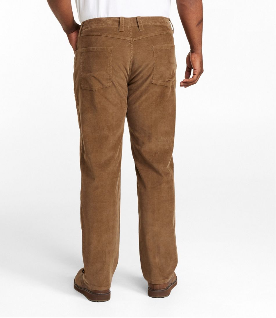 Men's BeanFlex® Corduroy Pants, Five-Pocket, Standard Fit, Straight Leg | L.L.Bean