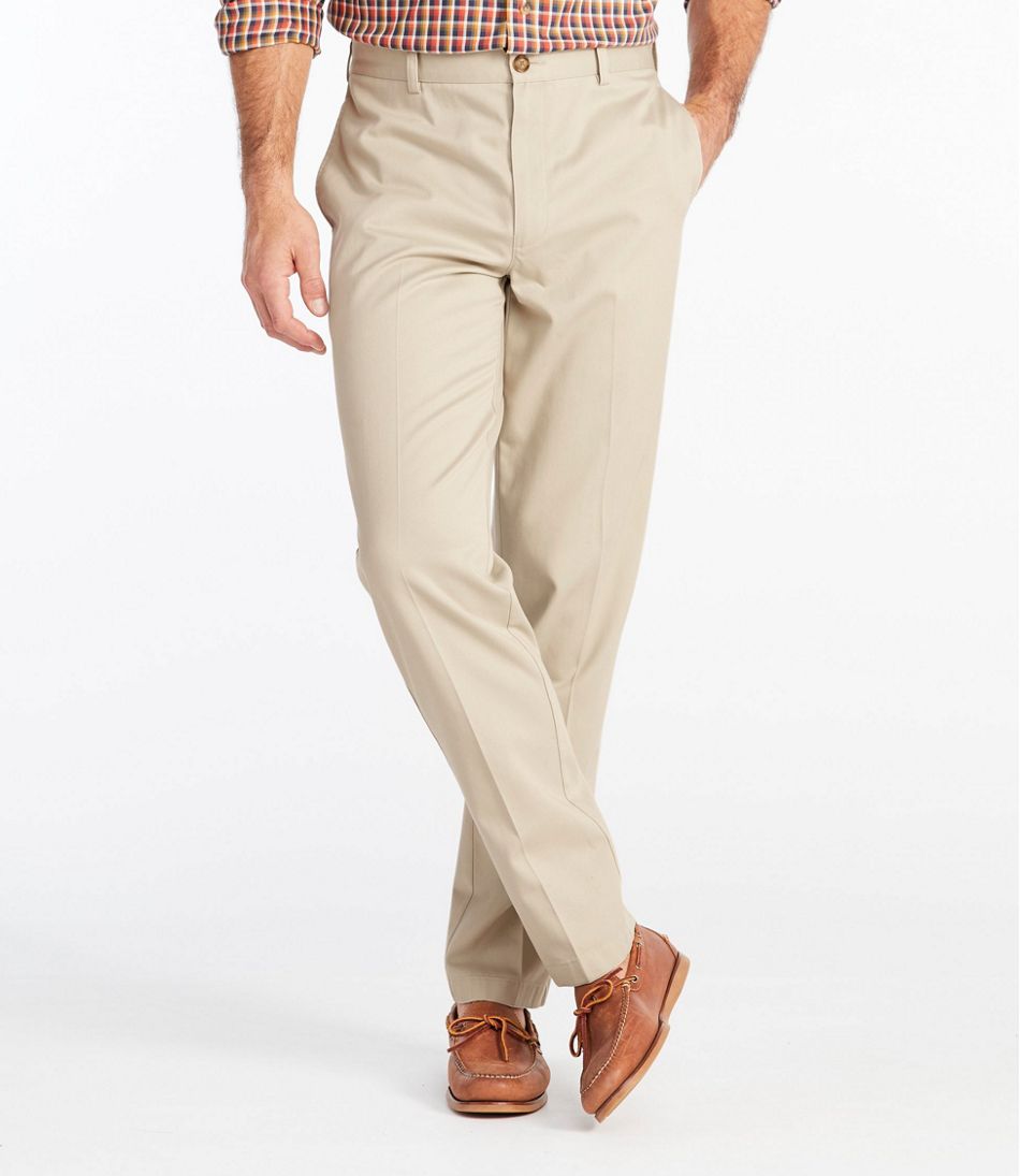 Men's Wrinkle-Free Double L® Chinos, Classic Fit, Plain Front | L.L.Bean
