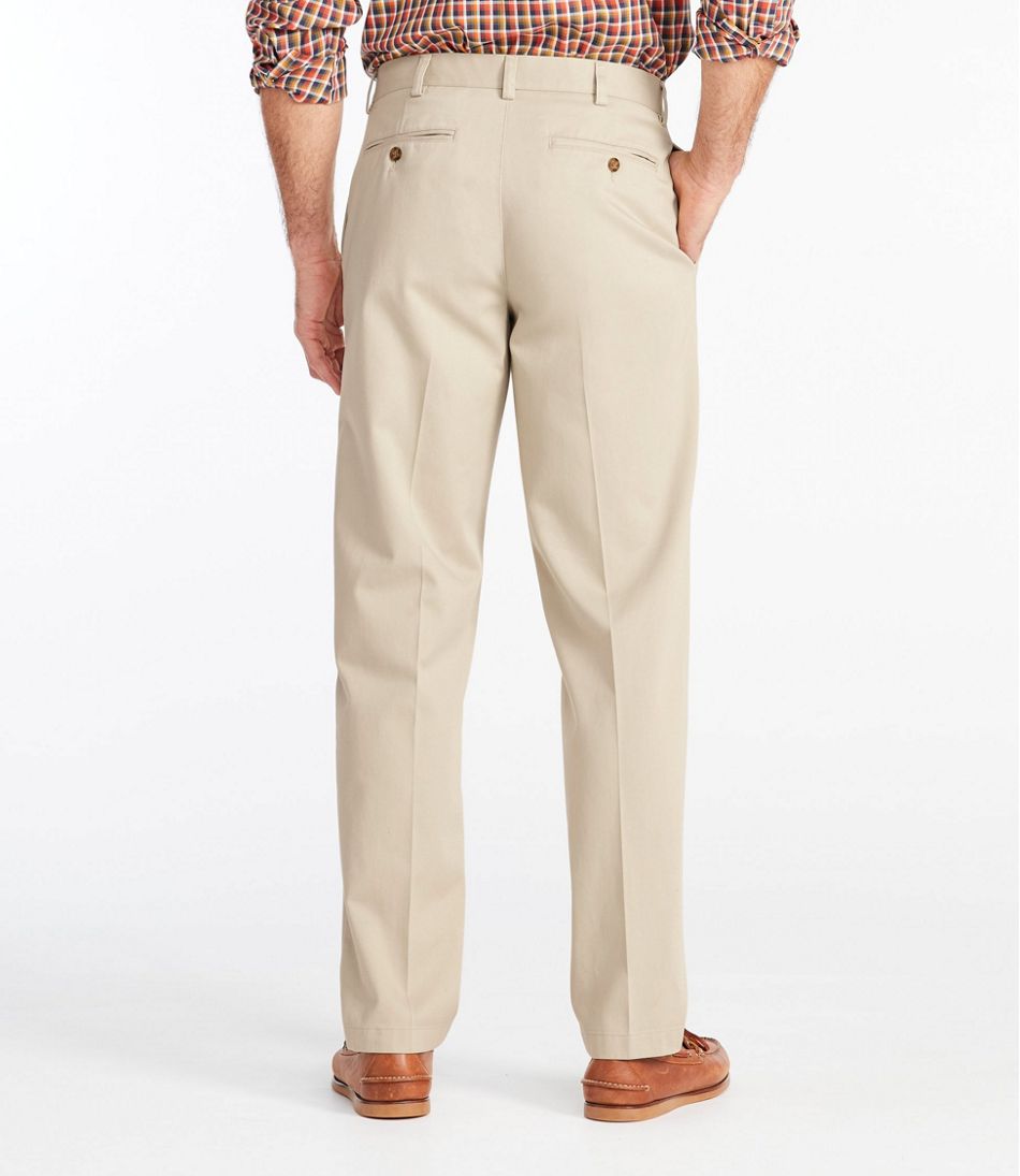 Men's Wrinkle-Free Double L® Chinos, Classic Fit, Plain Front | L.L.Bean