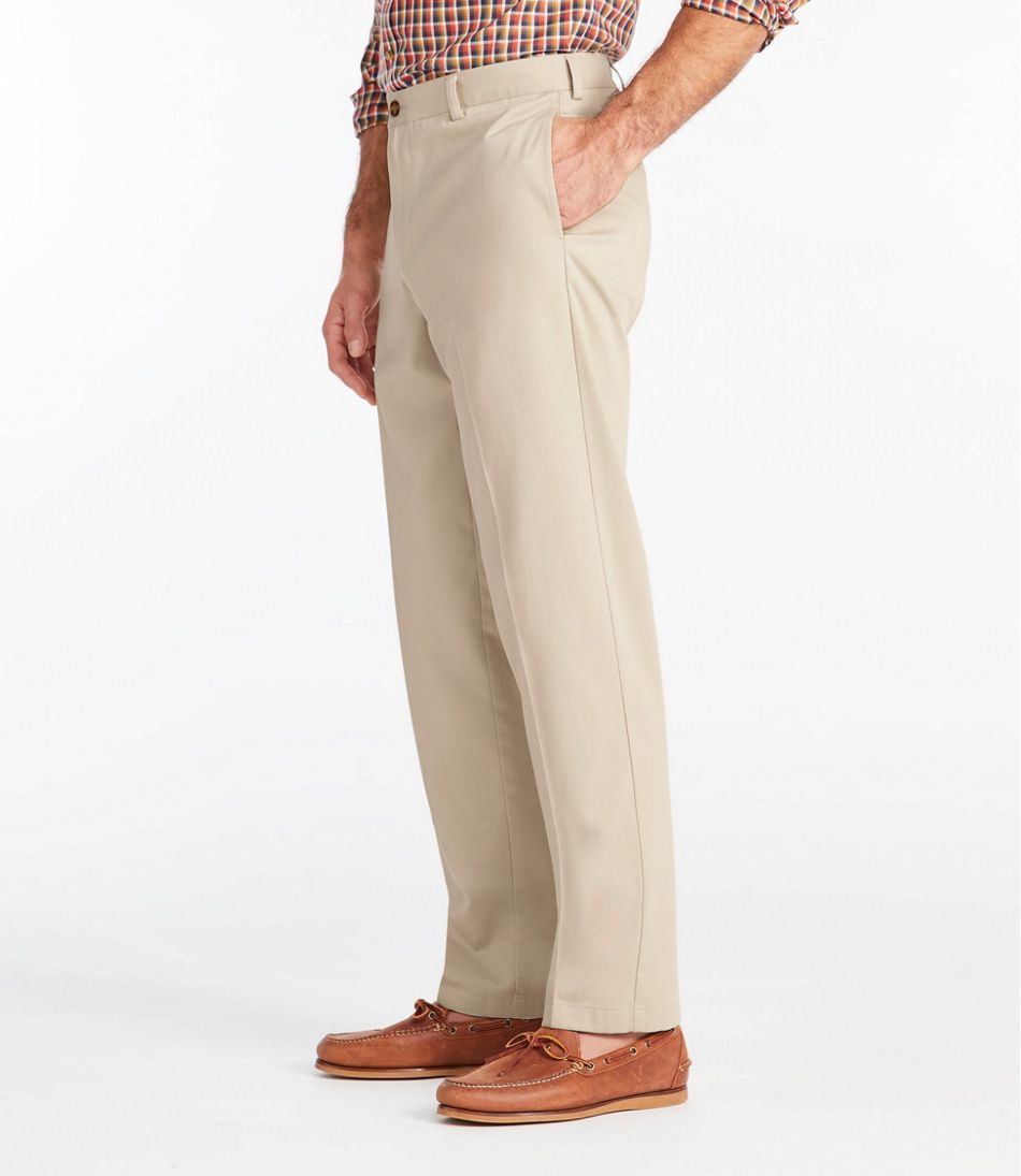 Men's Wrinkle-Free Double L® Chinos, Classic Fit, Plain Front | L.L.Bean