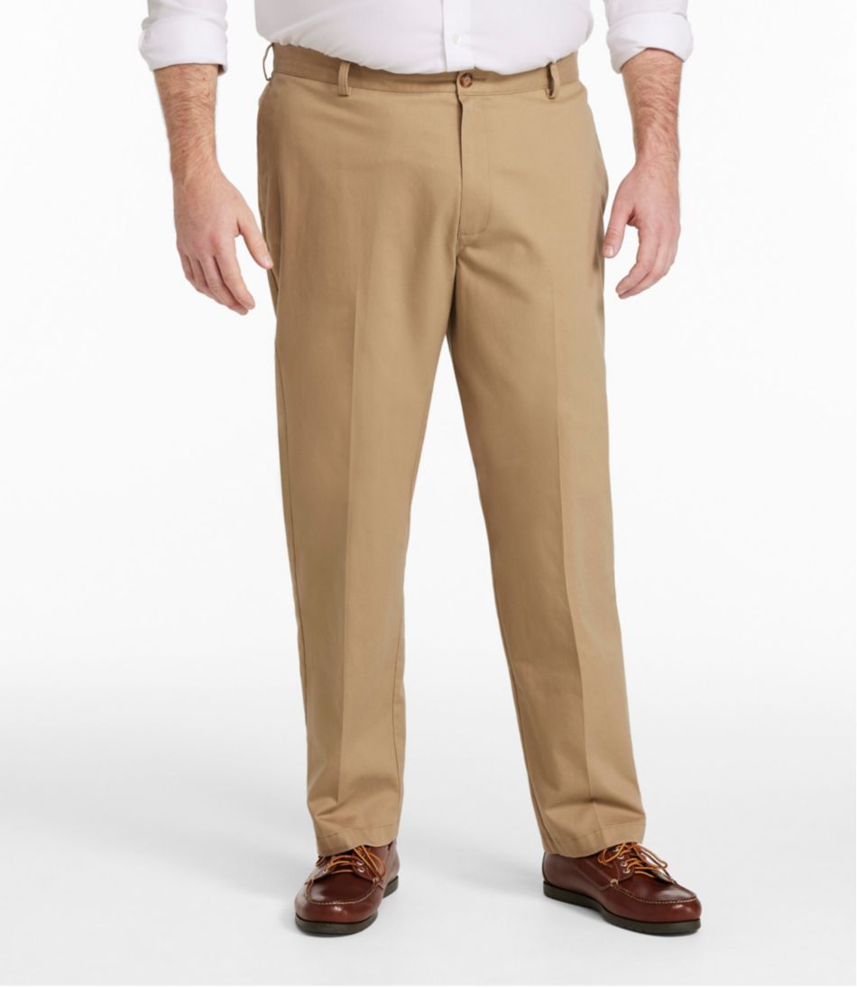 Men's Wrinkle-Free Double L® Chinos, Classic Fit, Plain Front | L.L.Bean