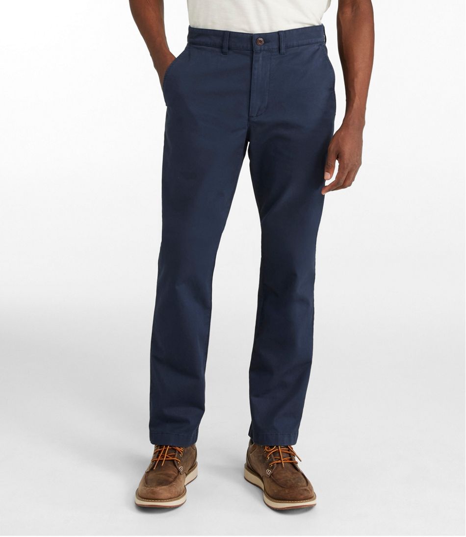 Men's Lakewashed® Stretch Khakis, Standard Athletic Fit, Tapered Leg | L.L.Bean