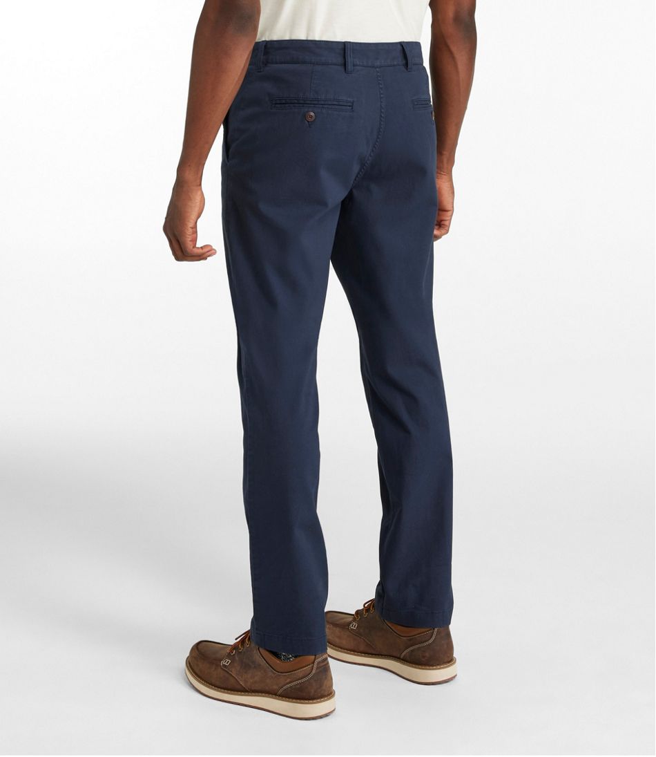 Men's Lakewashed® Stretch Khakis, Standard Athletic Fit, Tapered Leg | L.L.Bean