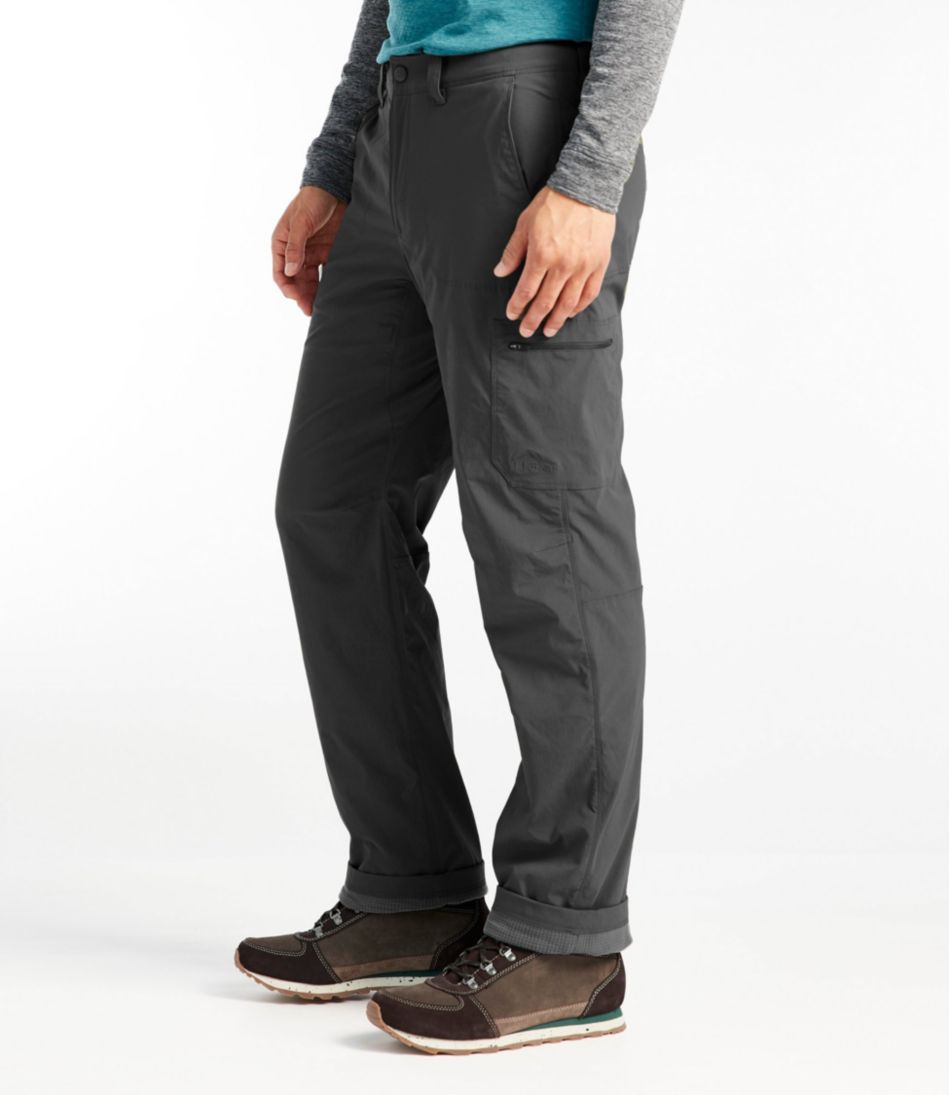 Men's Cresta Hiking Pants, Standard Fit, Fleece-Lined | L.L.Bean