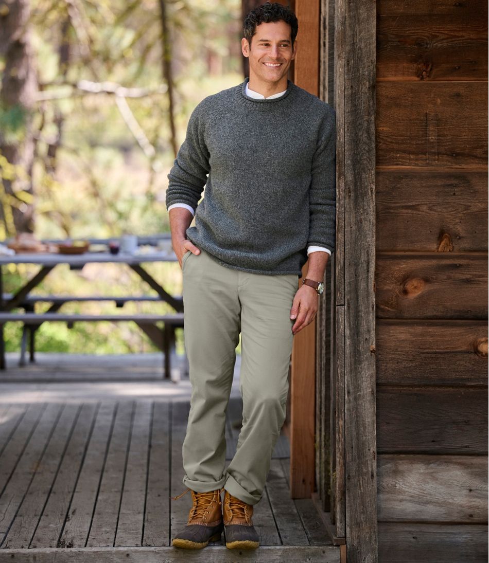 Men's Comfort Stretch® Chino Pants, Standard Fit, Straight Leg | L.L.Bean