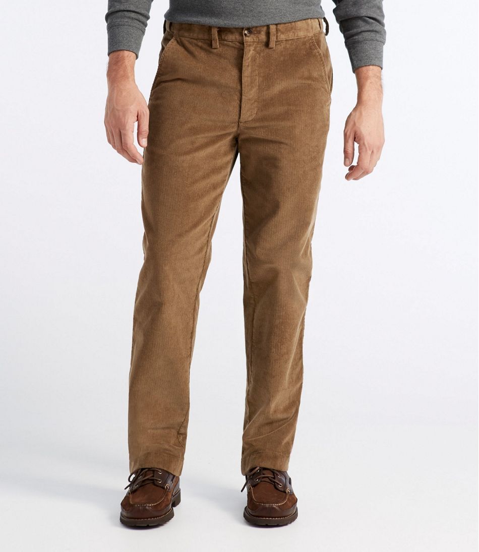 Men's Stretch Country Corduroy Pants, Natural Fit, Plain Front, Hidden Comfort | L.L.Bean