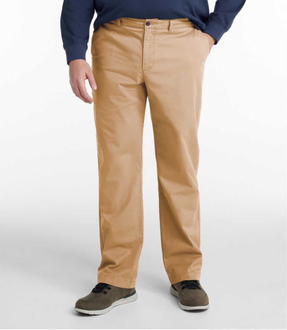 Men's Lakewashed® Stretch Khakis, Standard Fit, Straight Leg | L.L.Bean
