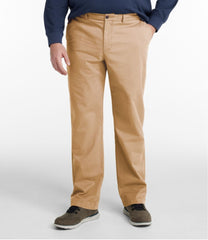 Men's Lakewashed® Stretch Khakis, Standard Fit, Straight Leg | L.L.Bean
