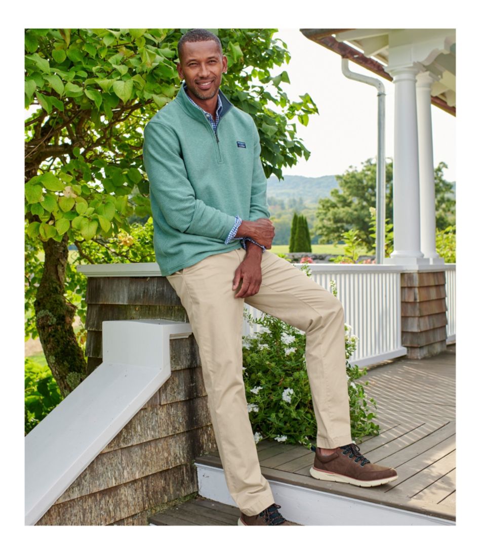 Men's Lakewashed® Stretch Khakis, Standard Fit, Straight Leg | L.L.Bean