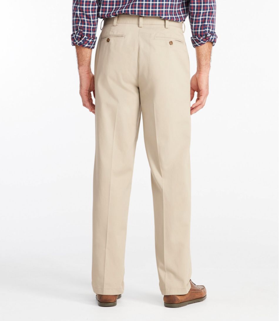 Men's Wrinkle-Free Double L® Chinos, Natural Fit, Plain Front | L.L.Bean