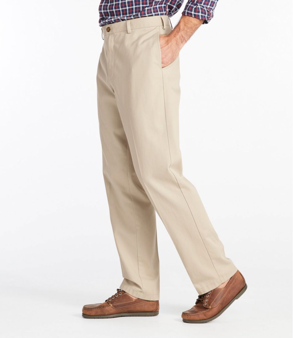 Men's Wrinkle-Free Double L® Chinos, Natural Fit, Plain Front | L.L.Bean