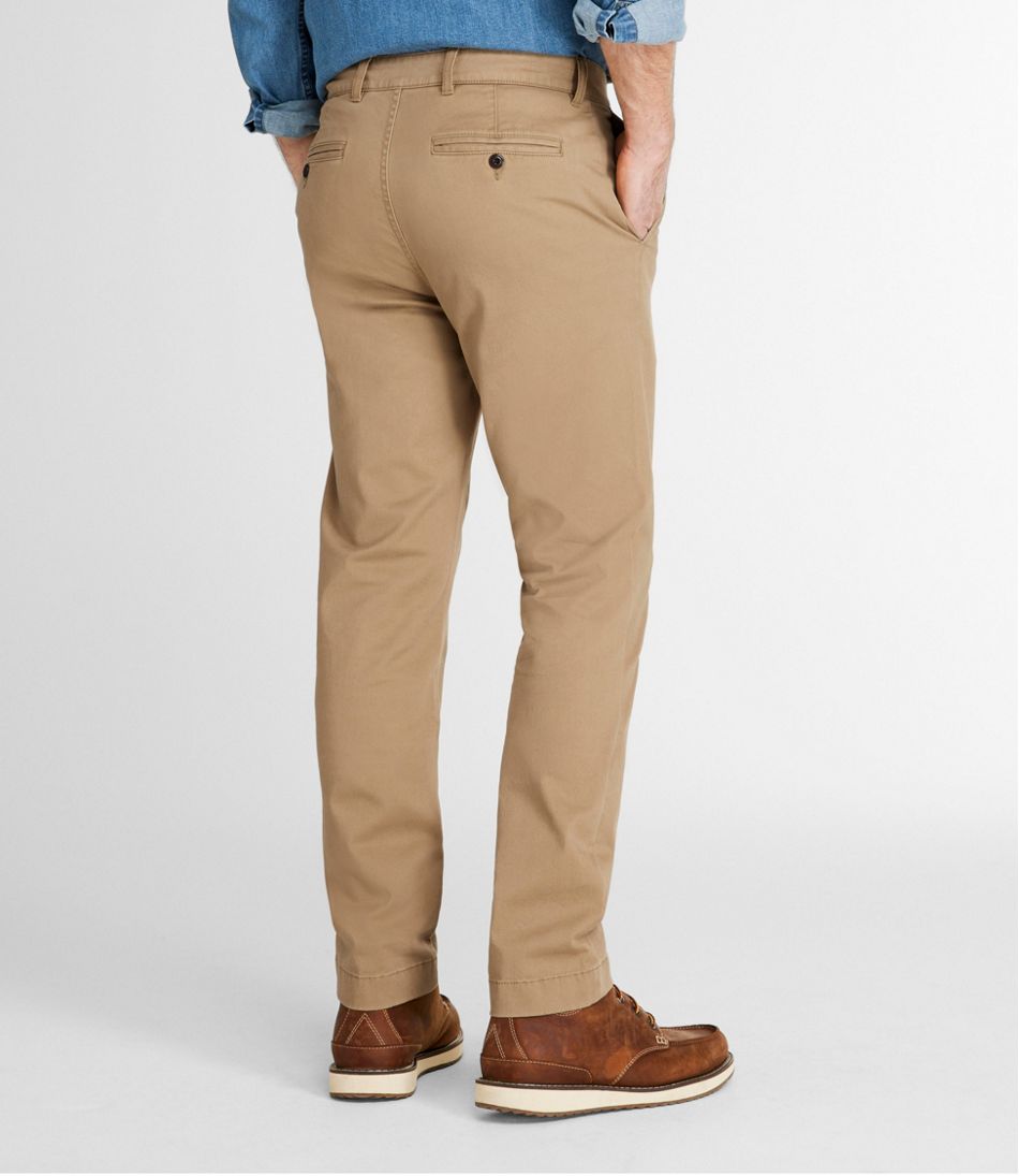 Men's Lakewashed® Stretch Khakis, Slim Fit, Straight Leg | L.L.Bean