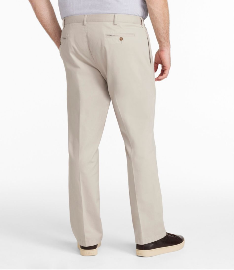 Men's Wrinkle-Free Double L® Chinos, Standard Fit, Plain Front | L.L.Bean
