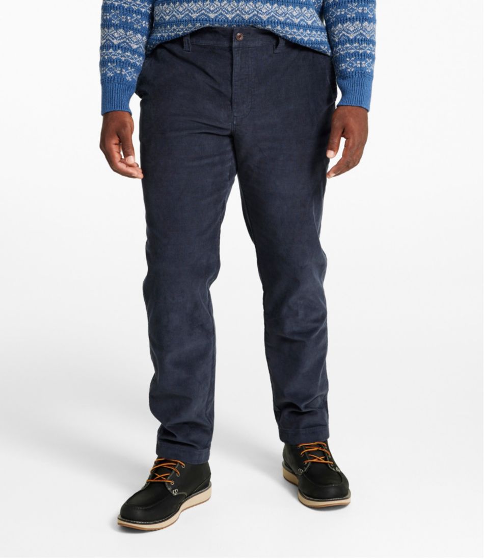 Men's BeanFlex® Corduroy Pants, Standard Fit, Straight Leg, Comfort Waist | L.L.Bean