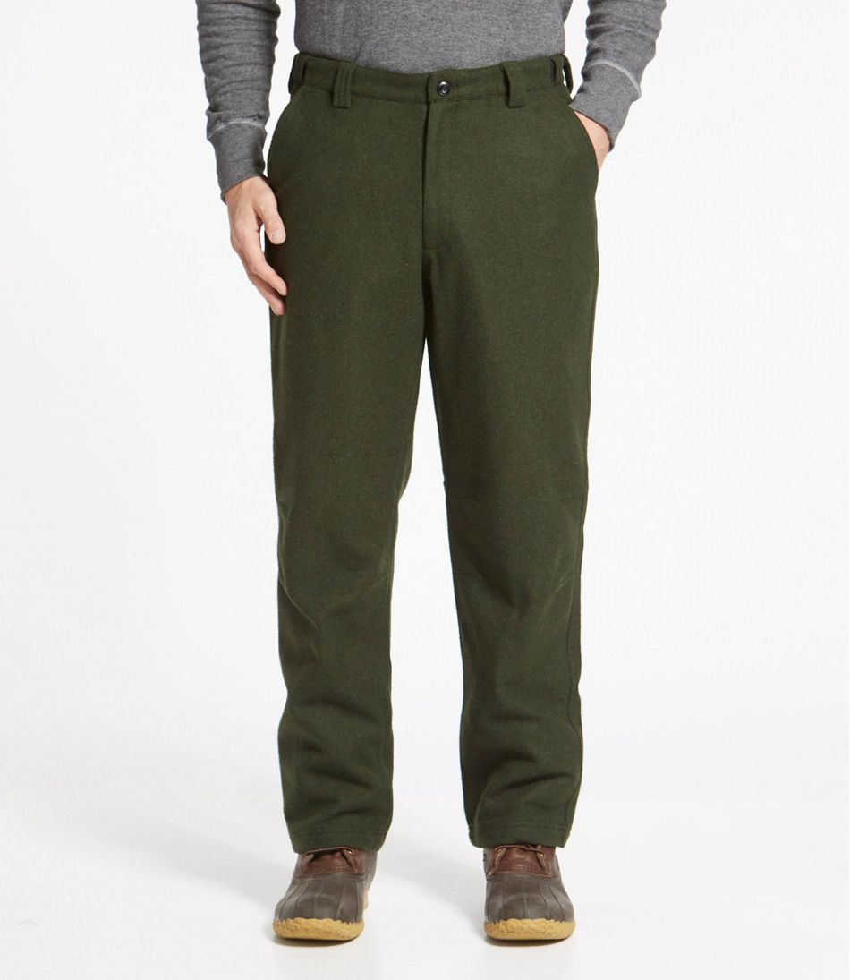 Men's Maine Guide Wool Pants with PrimaLoft | L.L.Bean