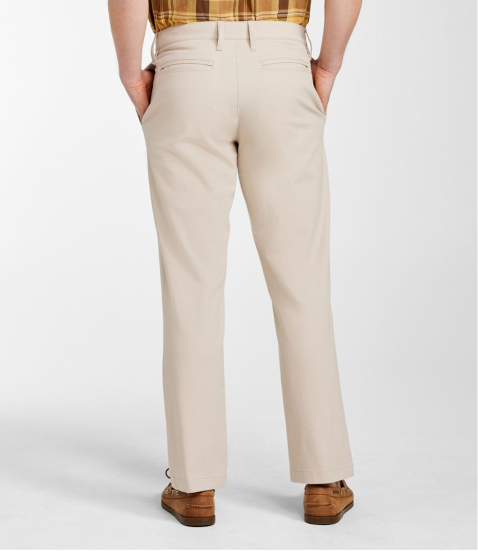 Men's Easy-Care Stretch Chinos, Classic Fit, Straight Leg | L.L.Bean