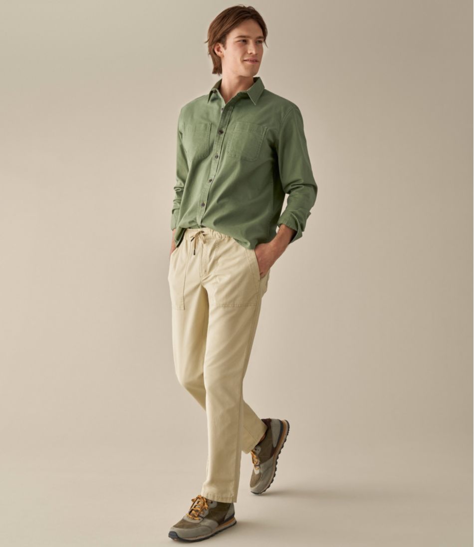 Men's Sunwashed Pants, Standard Fit, Straight Leg | L.L.Bean