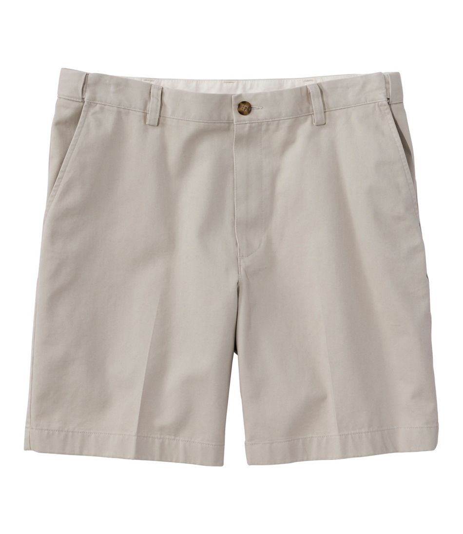Men's Wrinkle-Free Double L® Chino Shorts, Natural Fit, Hidden Comfort Waist, 8" | L.L.Bean